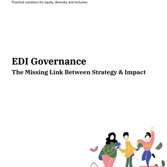 Cover of the EDI Governance guide